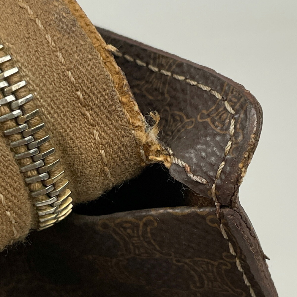 Celine Macadam Pattern All Over Canvas Shoulder T… - image 3